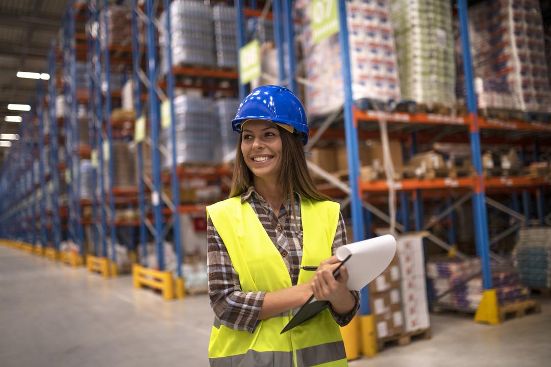 Arbeitssicherheit - Schutzhelm und Sicherheitsausrüstung